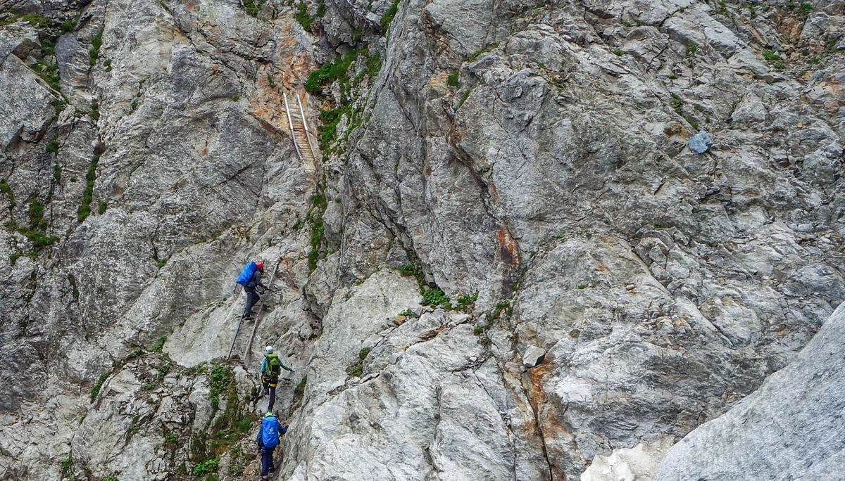 Querung des Spicherribichelen-Tobel | © R. Kappler