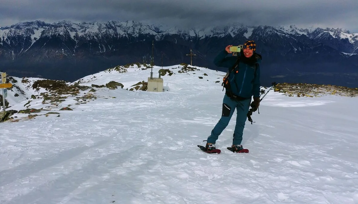 Am Glungezer Gipfel | © Annette Gröbner