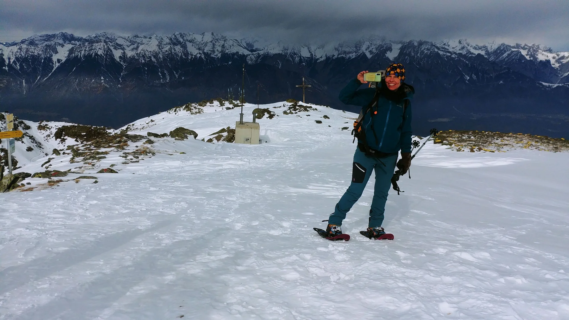 Am Glungezer Gipfel | © Annette Gröbner