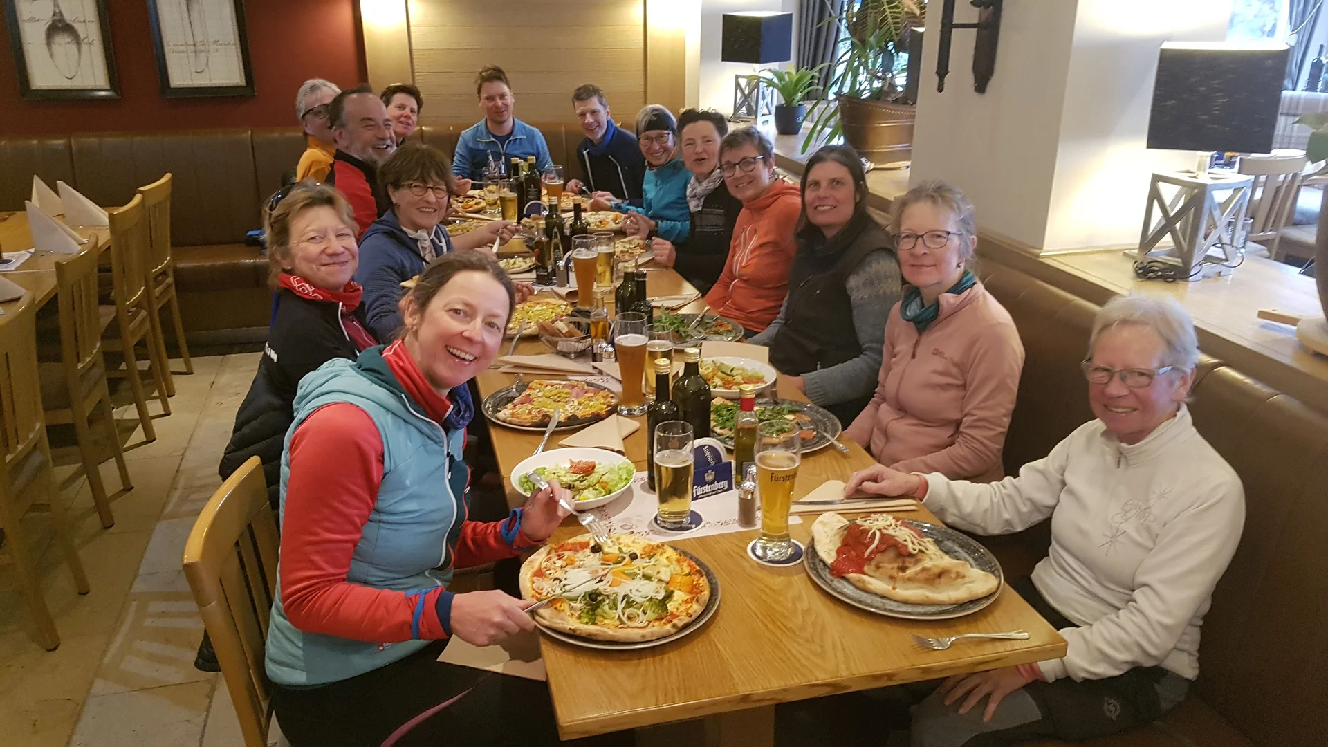 Pizzaessen zum Abschluss | © Sonja Schön