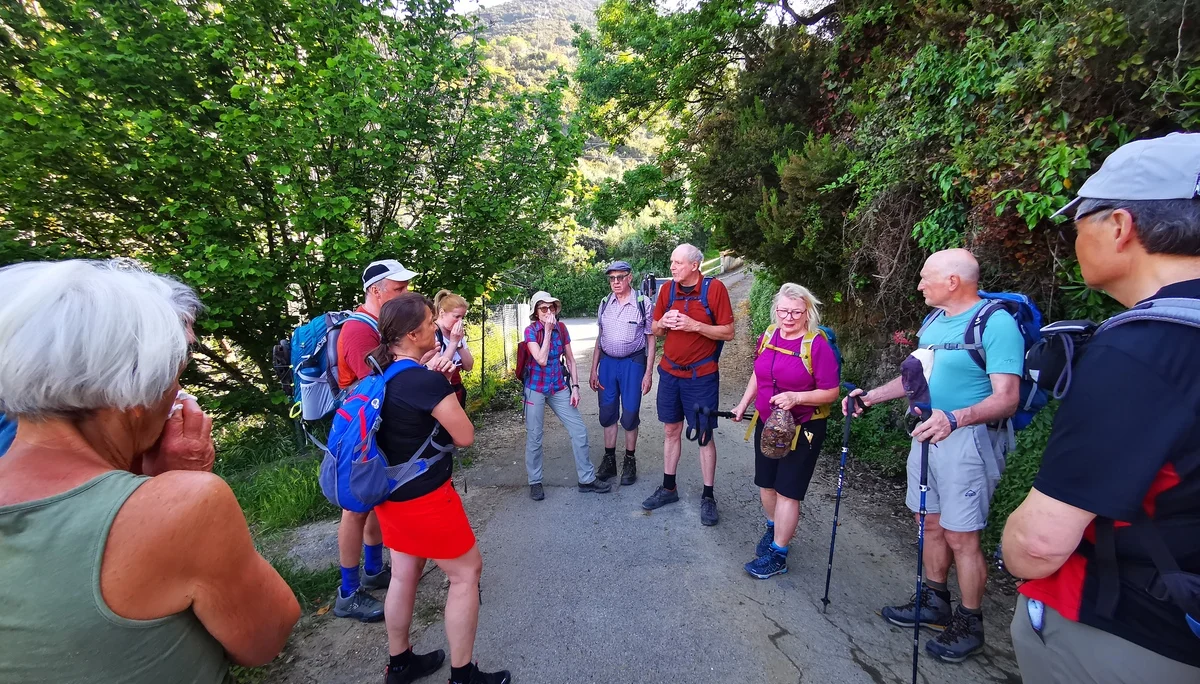 den ersten Aufstieg geschafft | © privat