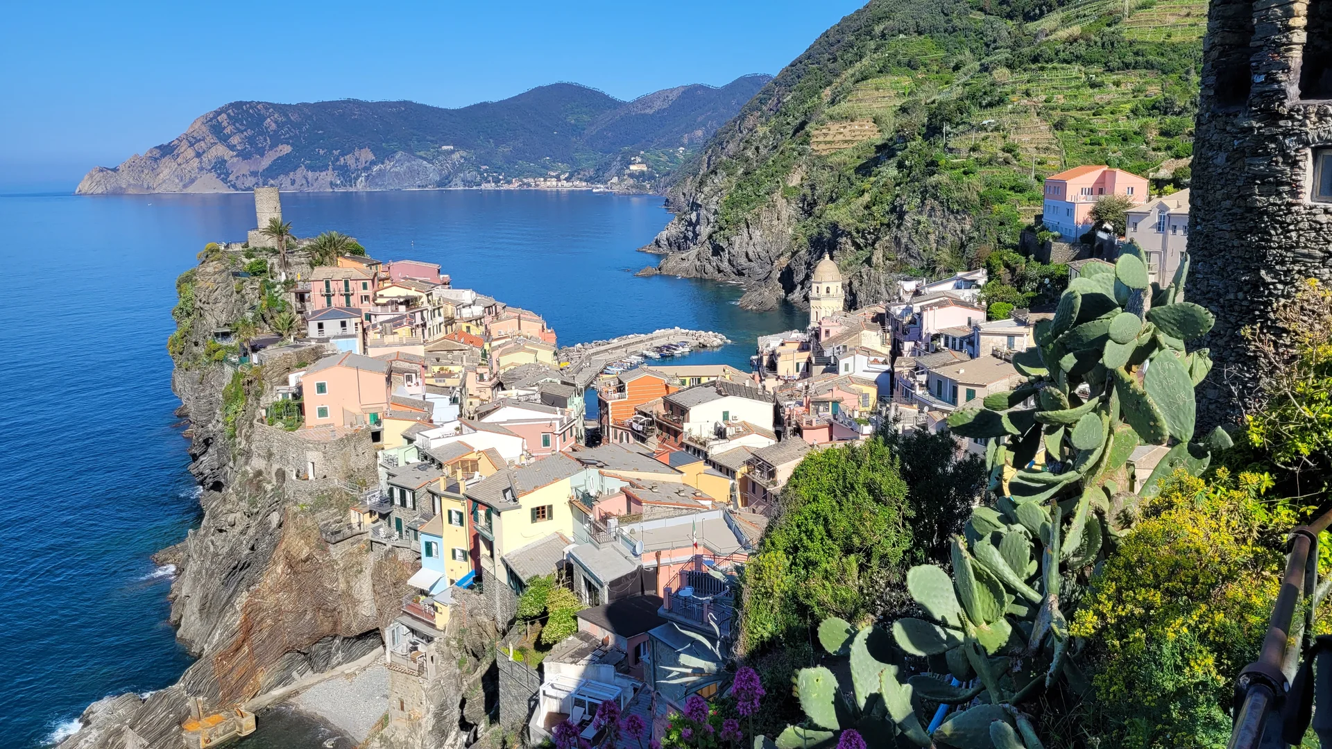 Rückblick auf Vernazza | © privat