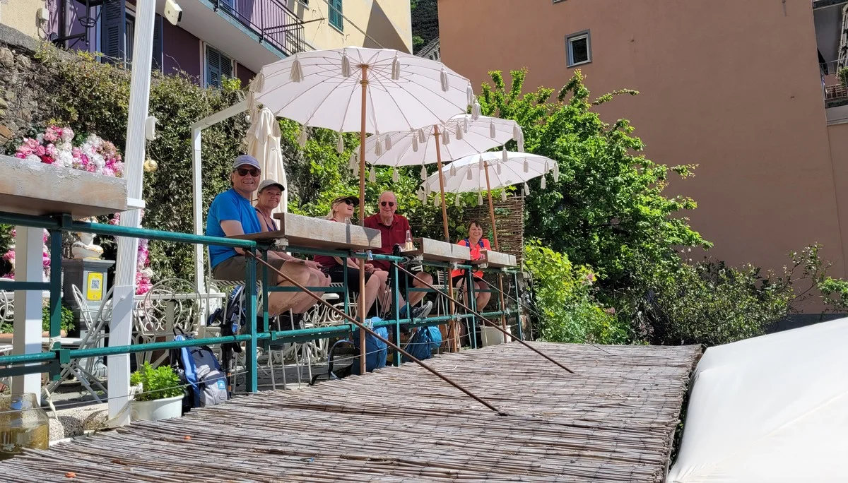 Einkehr mit traumhaftem Ausblick | © privat