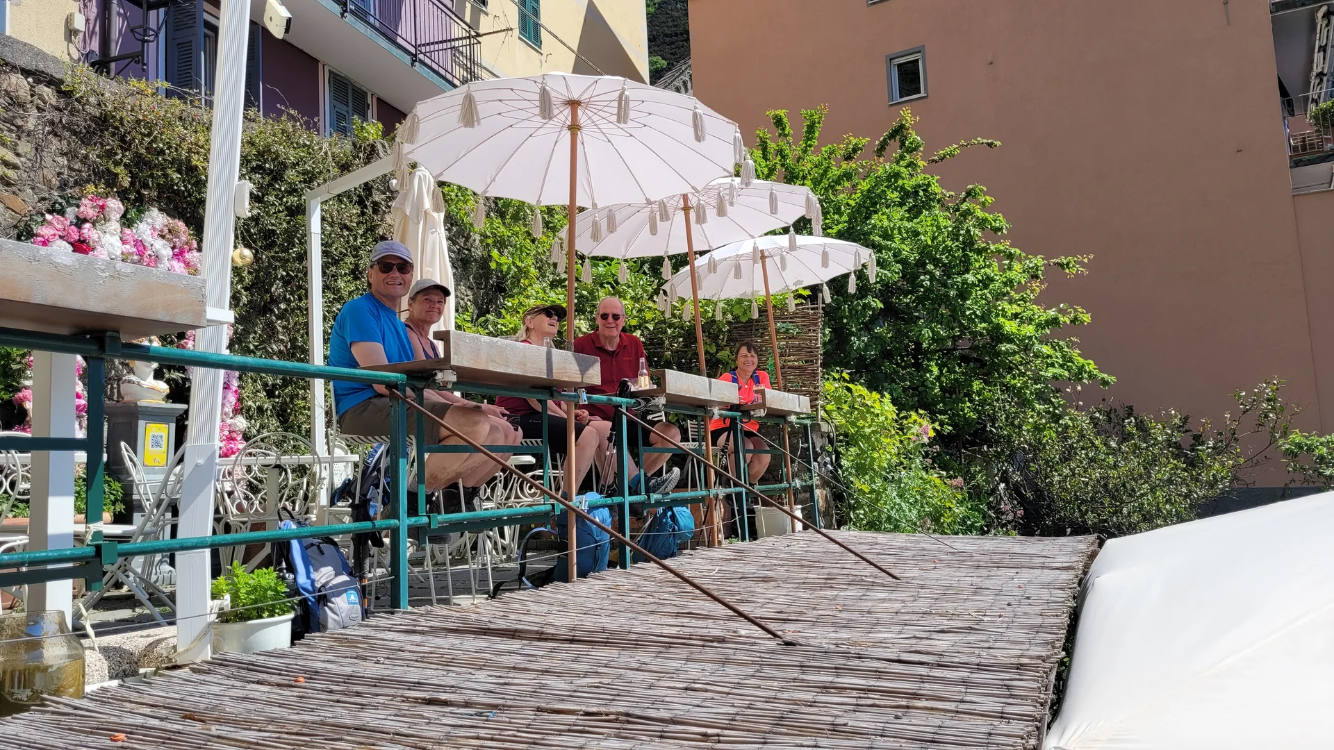 Einkehr mit traumhaftem Ausblick | © privat