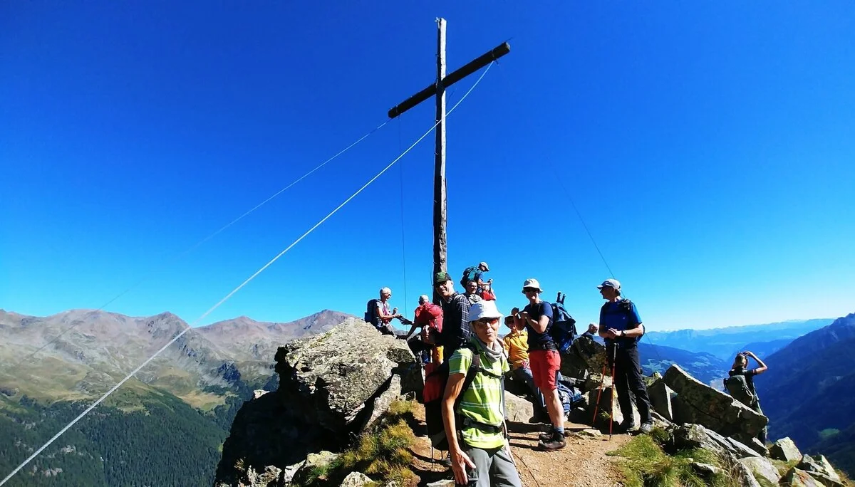 Am Gipfel des Nagelstein | © Annette Gröbner