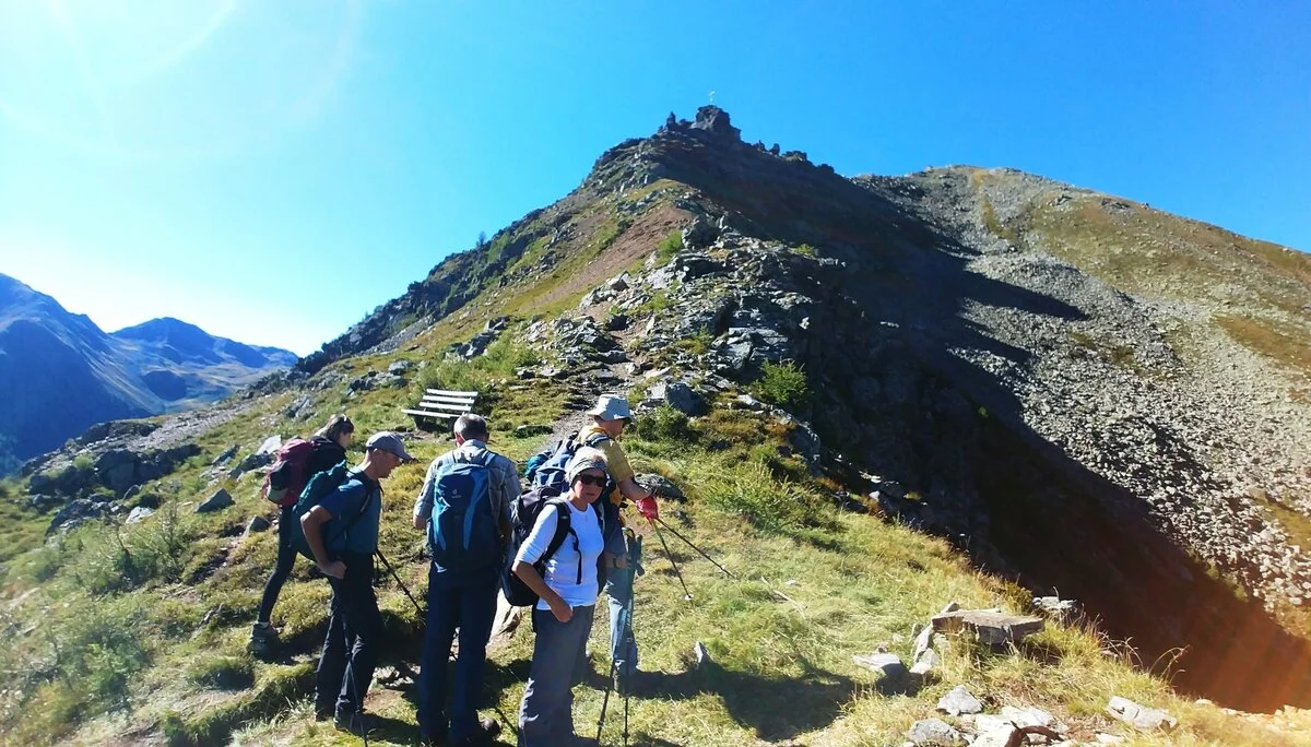 Aufstieg zum Nagelstein | © Annette Gröbner