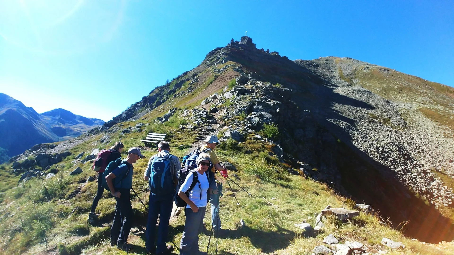Aufstieg zum Nagelstein | © Annette Gröbner