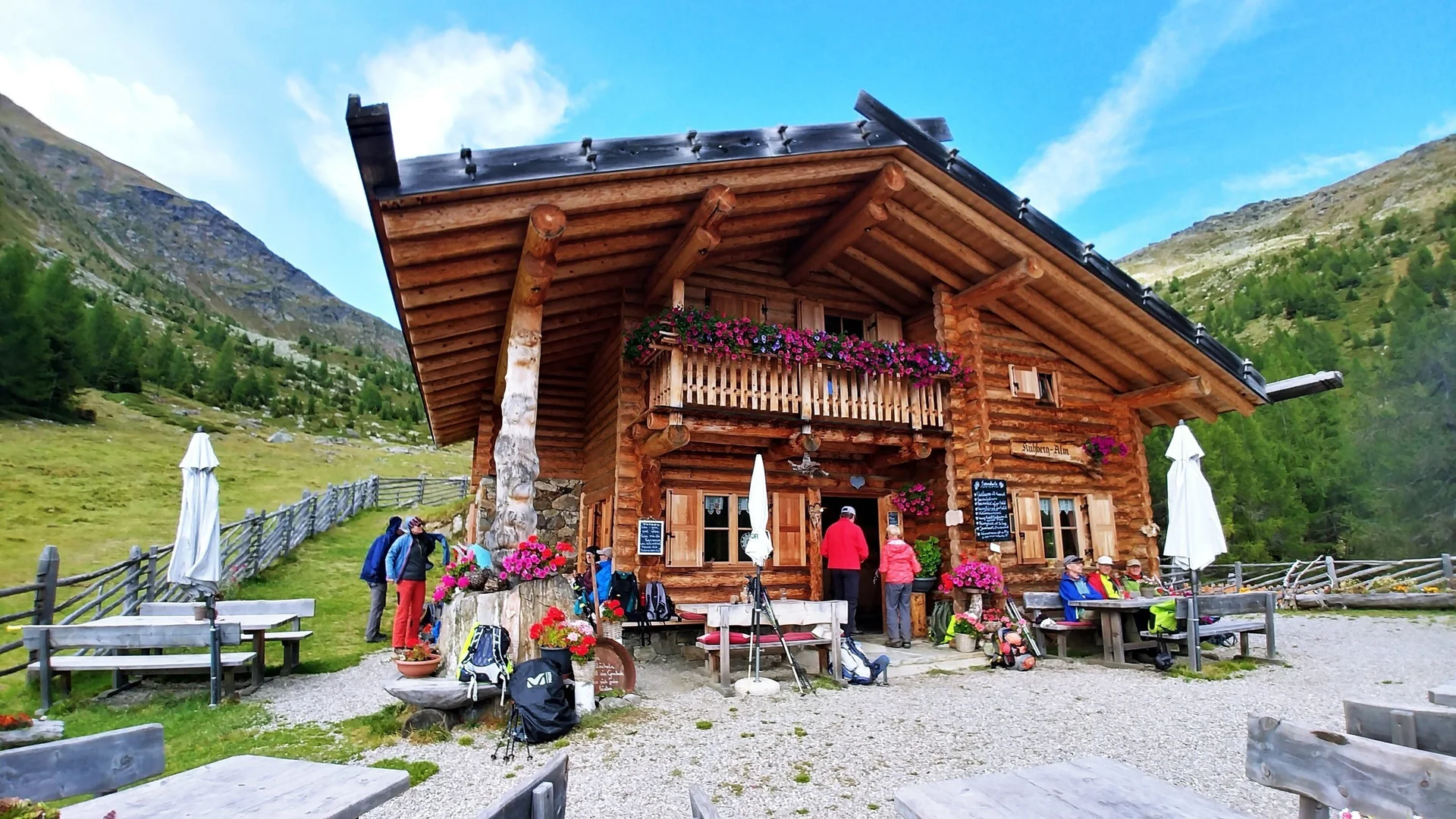 Rast an der Kühbergalm | © Annette Gröbner