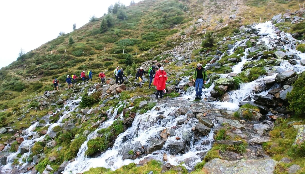 Bachüberquerung an der Mandlspitze | © Annette Gröbner