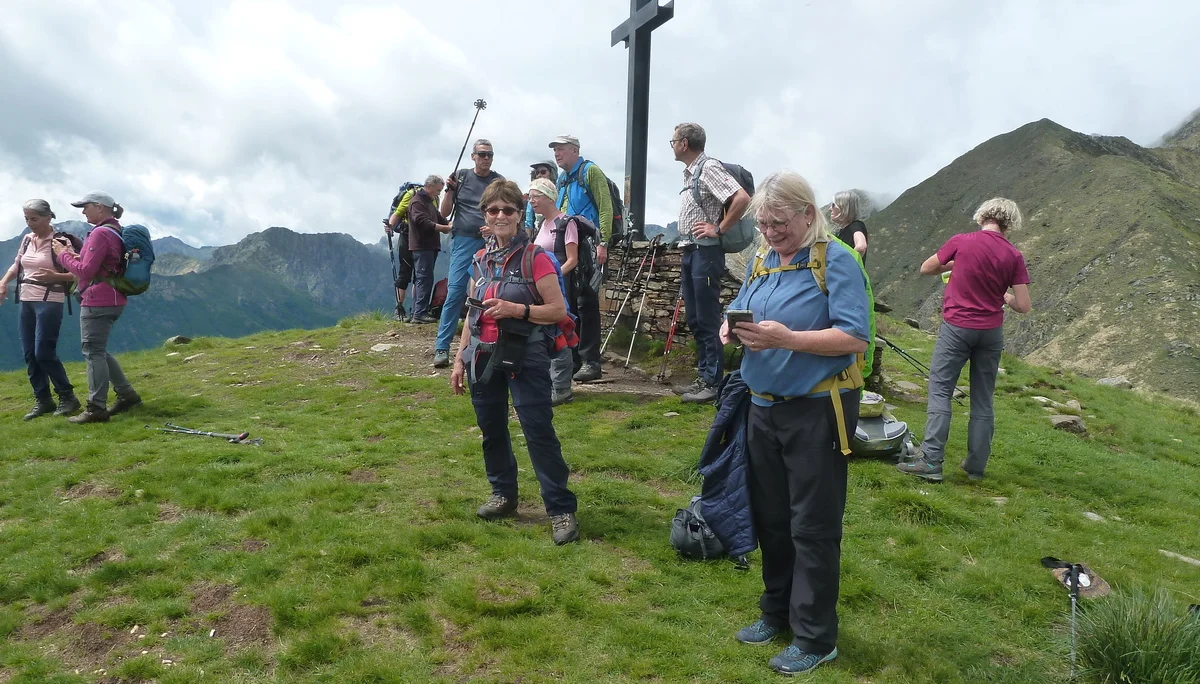 am Gipfel Monte di Motte | © Steck