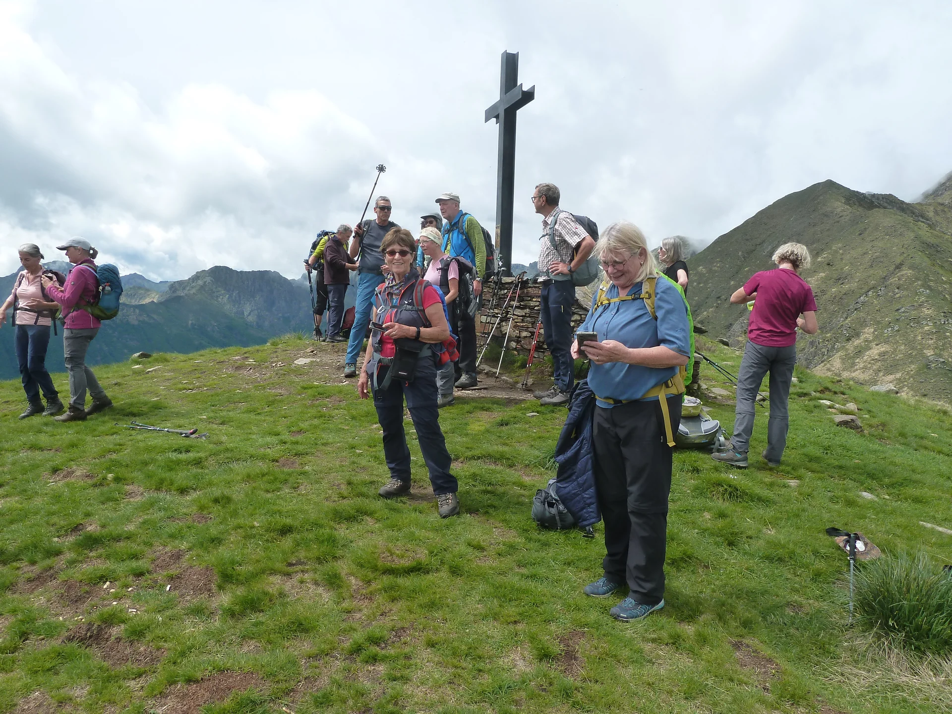 am Gipfel Monte di Motte | © Steck