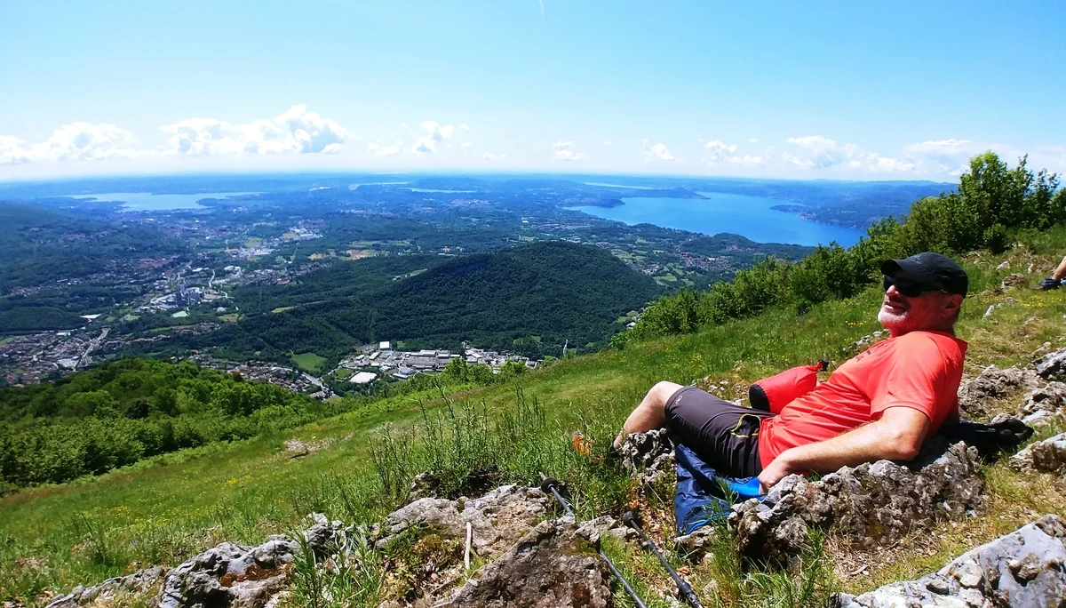 Tobi beim Sasso del Ferro | © Annette G.