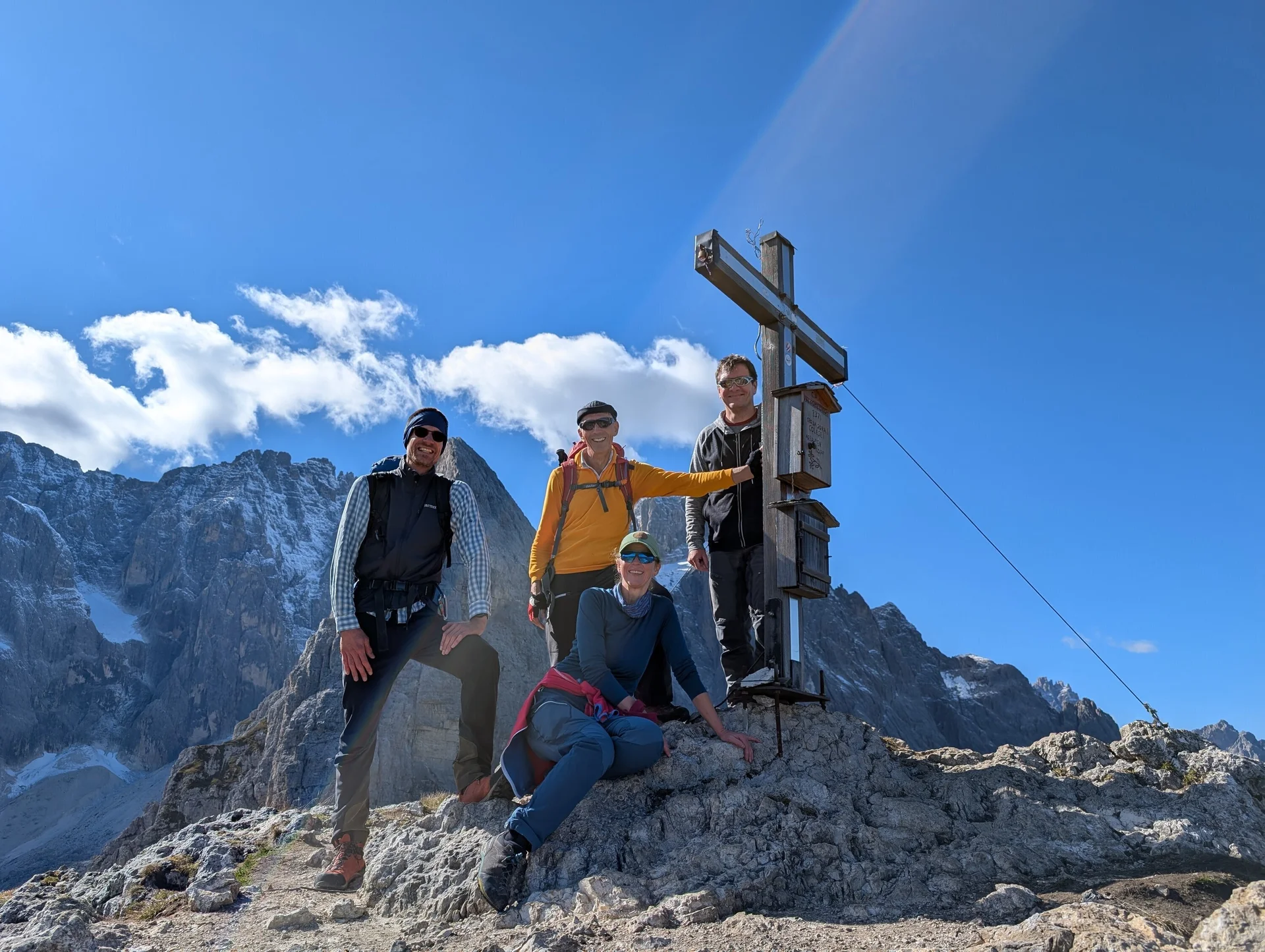 Am Gipfel des Arzalpenkopfes | © Andreas T.