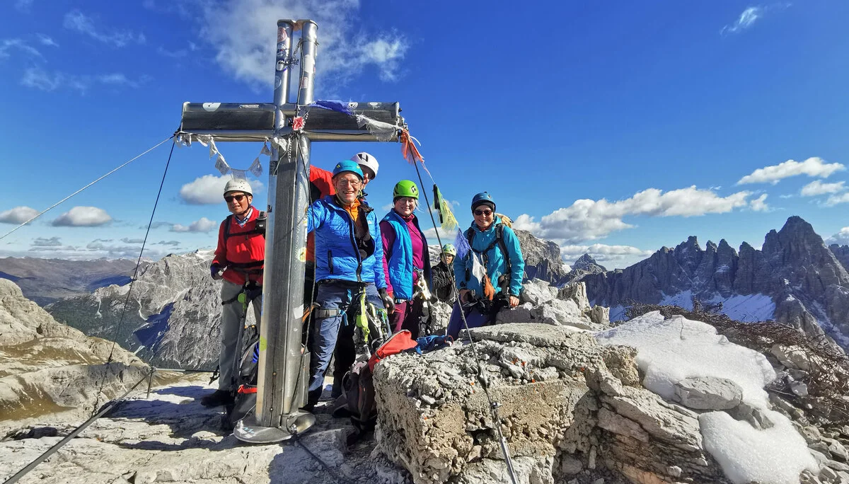 Am Gipfel des Toblinger Knoten | © Rudi K.