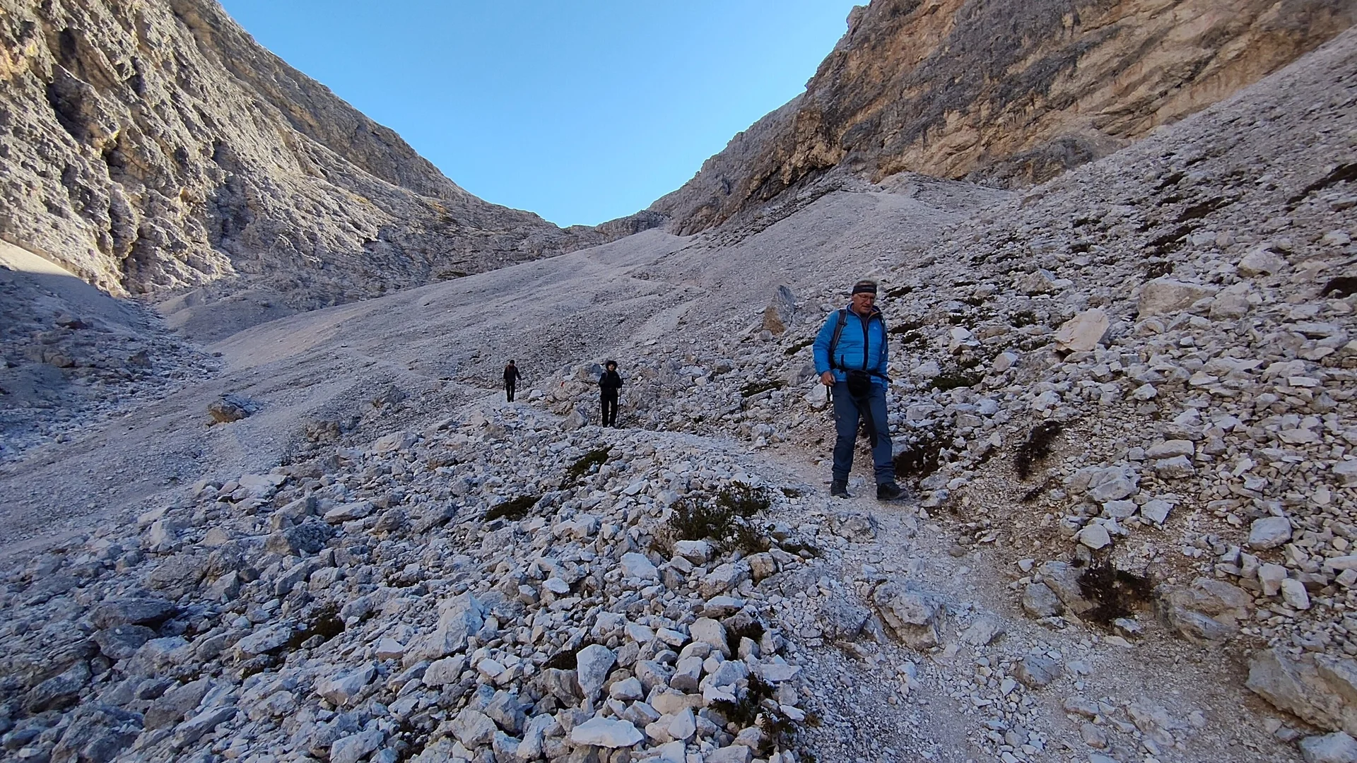 Abstieg durch das Senneser Kar | © Sonja Schön