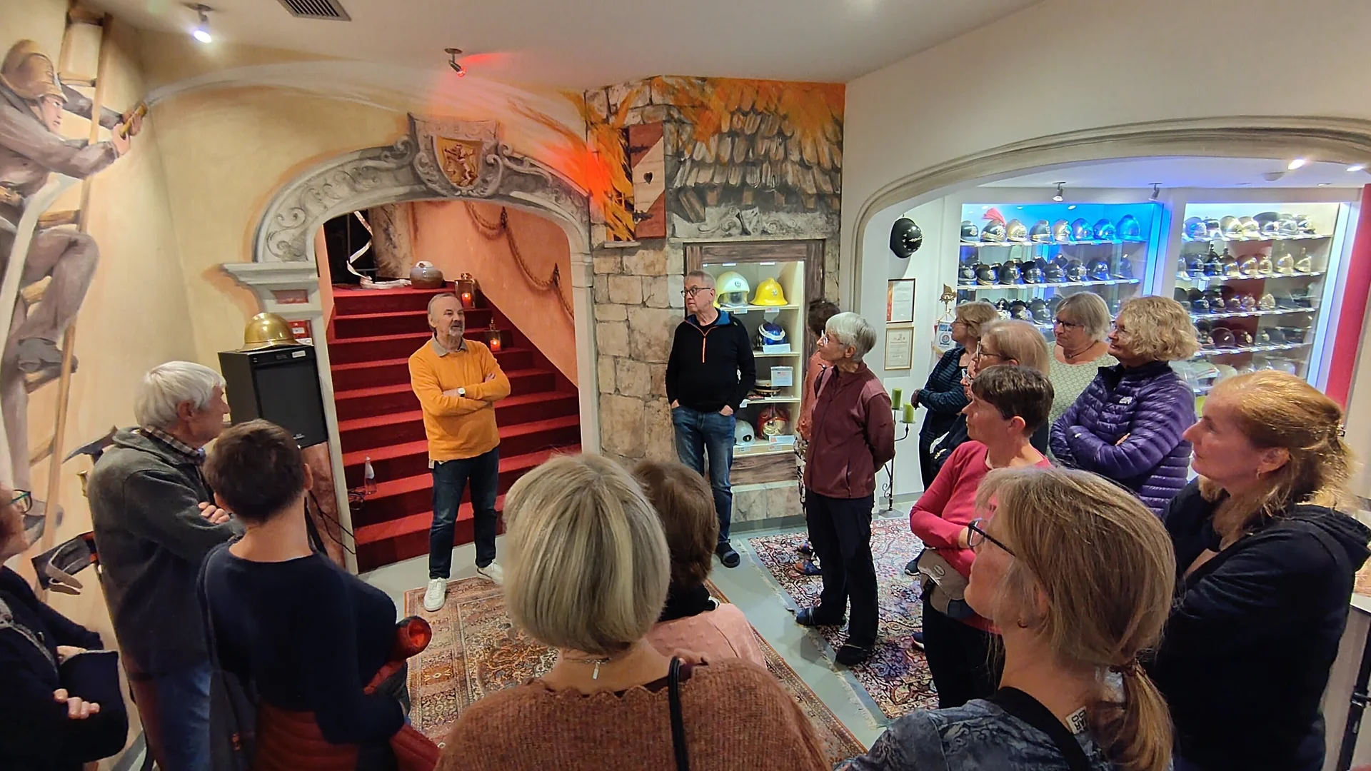 Information im Feuerwehrmuseum des Hotel Burgfrieden | © Sonja Schön