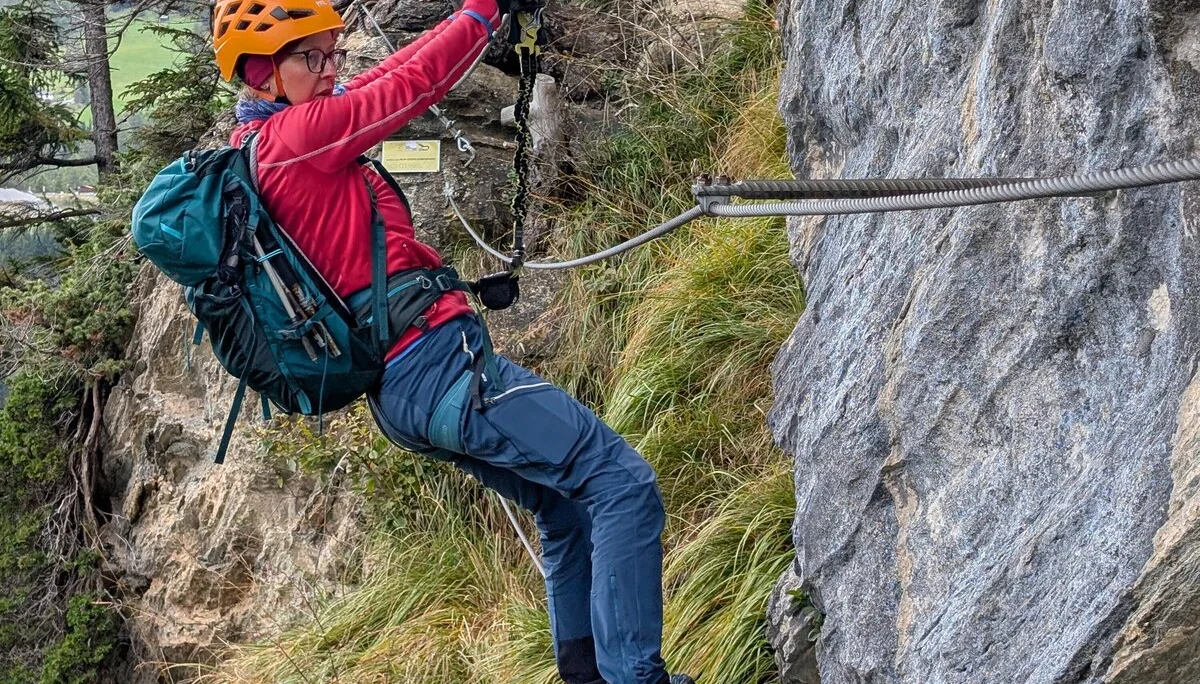 Erste Seilbrücke im Peter-Kofler-Steig | © Andreas T.