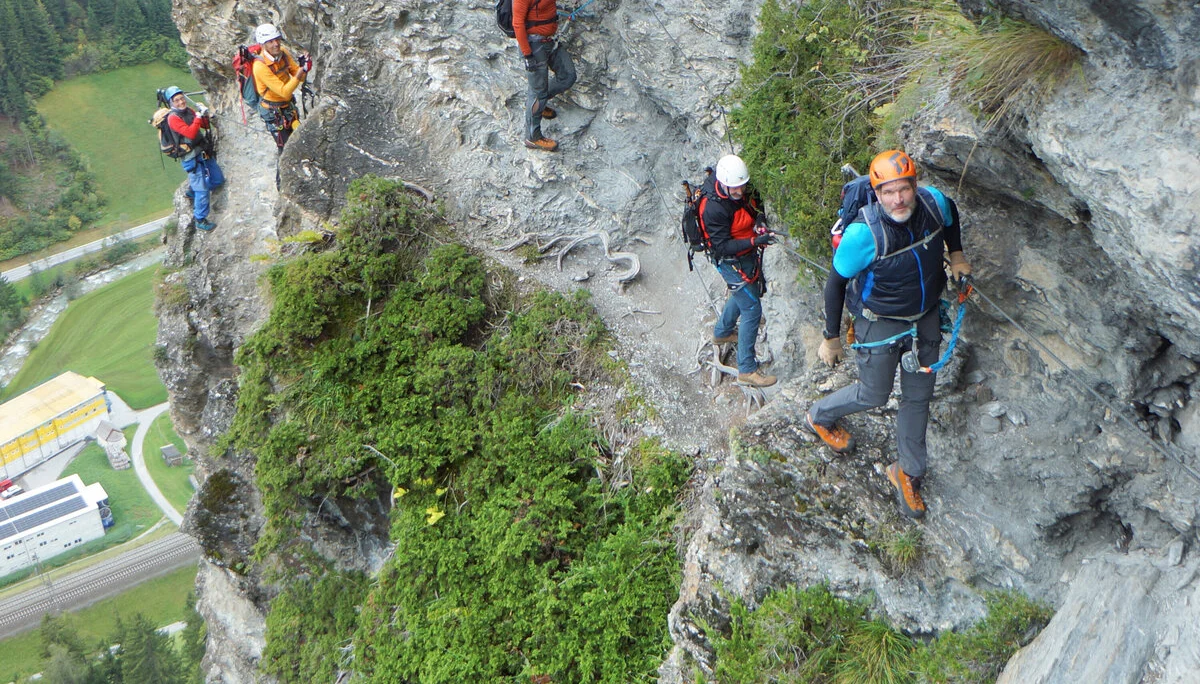 Querung im Peter-Kofler-Steig | © Rudi K.