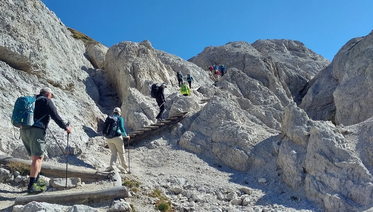Aufstieg zur Drei-Zinnen-Hütte | © M.Bayer