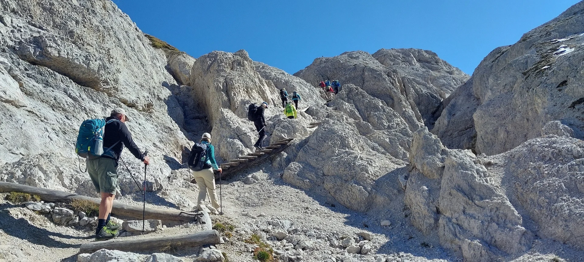 Aufstieg zur Drei-Zinnen-Hütte | © M.Bayer