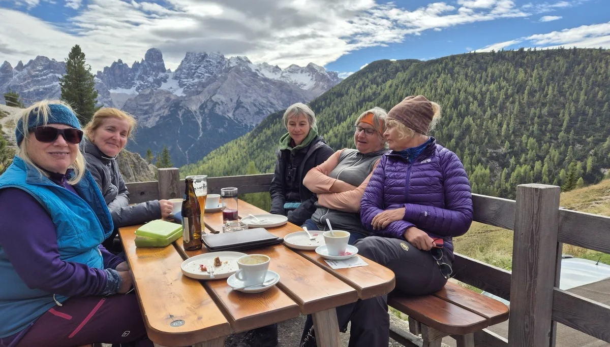 Einkehr auf der Dürrensteinhütte | © A.Roser