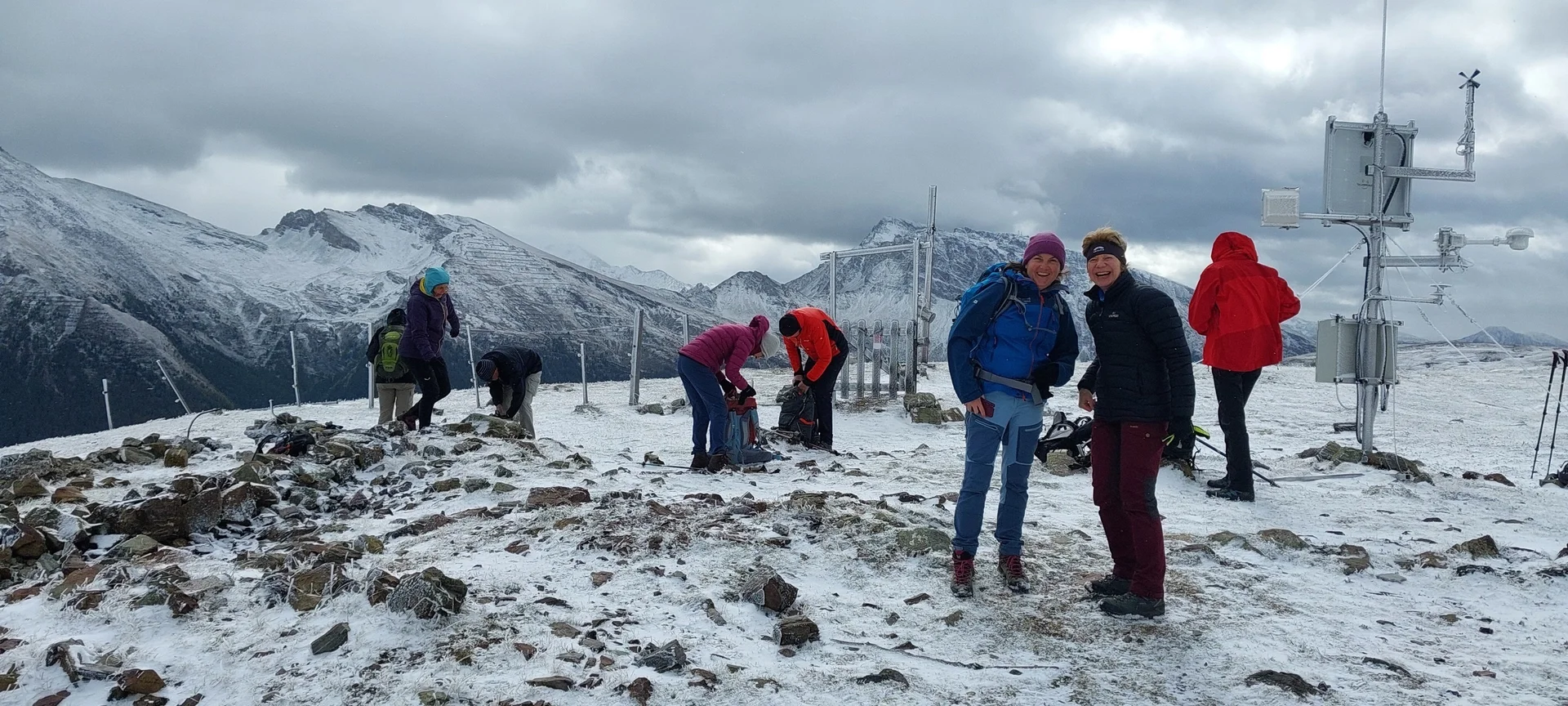 Am Gipfel des Sattelberg | © M.Bayer