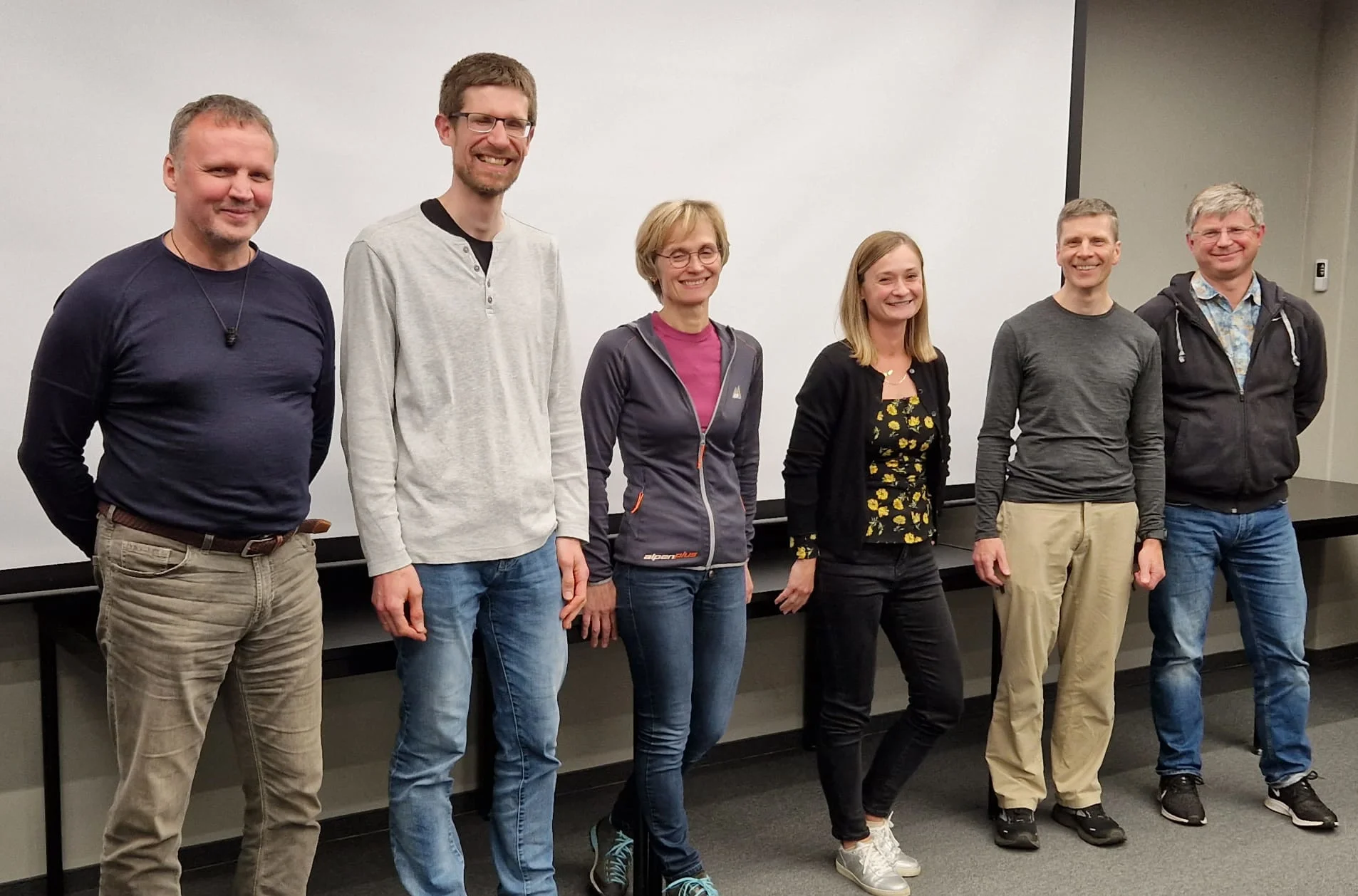 Das neue Leitungsteam der Bergsteigerabteilung | © DAV Augsburg, BSA