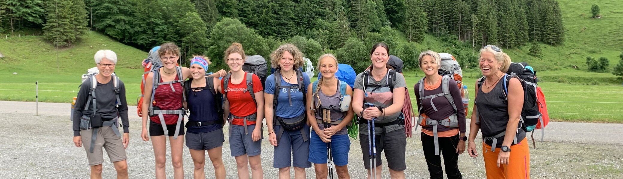 Kreuzberge Gruppe Frauen alpin | © Frauenalpin