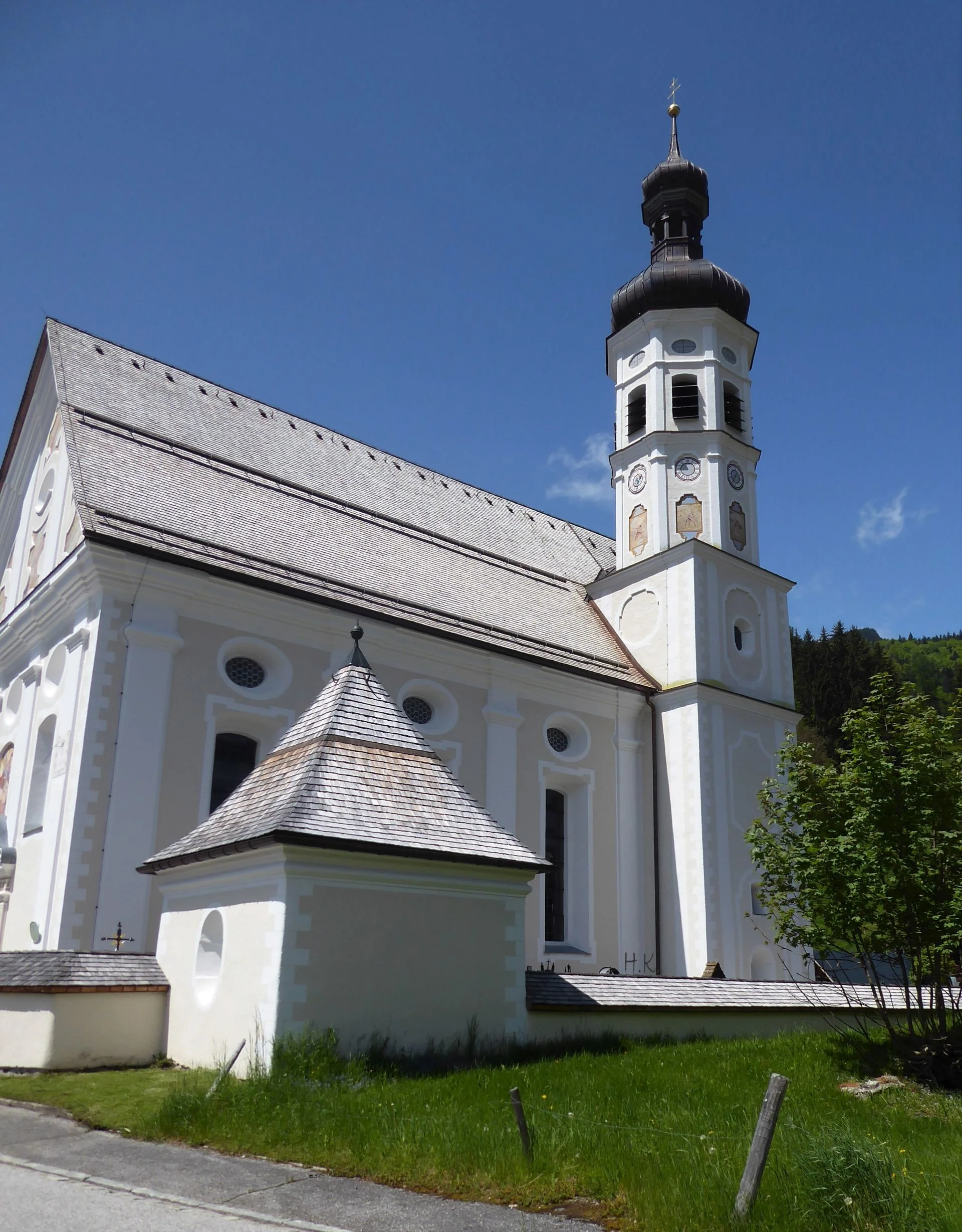 Barockkirche Sachrang | © DAV Augsburg Senioren