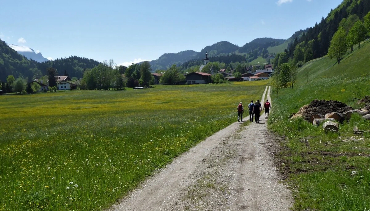 Sachrang in Sicht | © DAV Augsburg Senioren