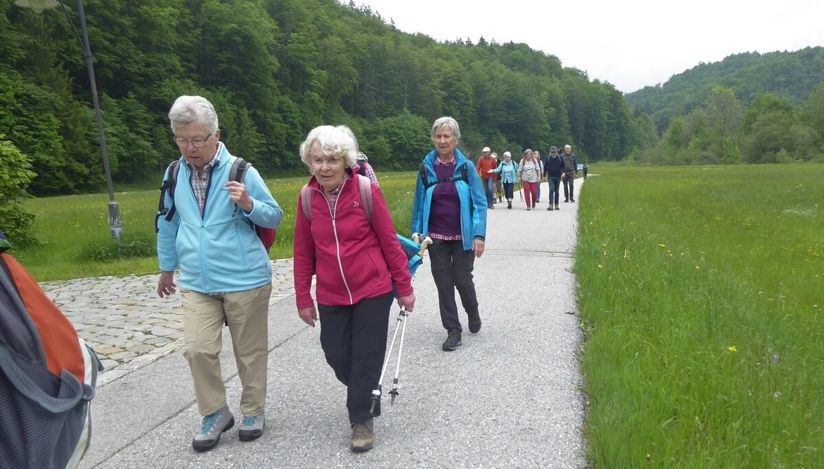 Zeit für ein Schwätzchen | © DAV Augsburg Senioren