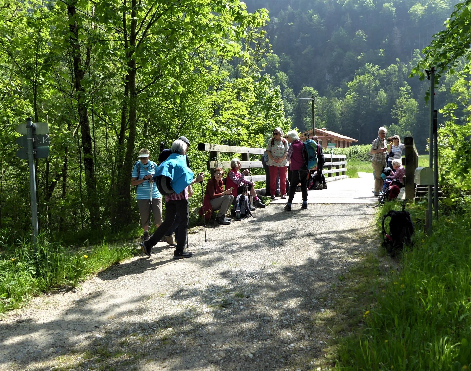 Kurze Pause | © DAV Augsburg Senioren