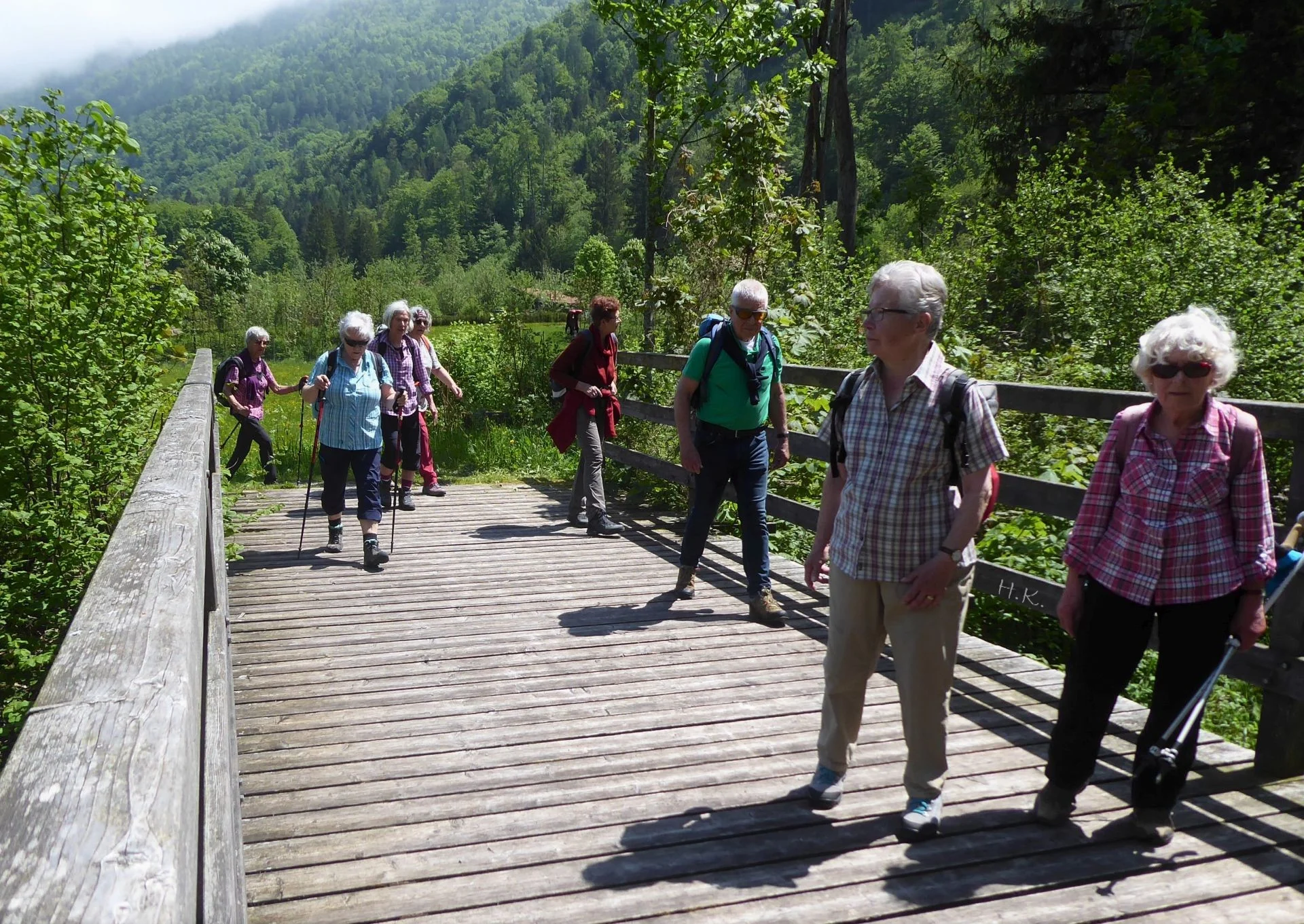 Seitenwechsel | © DAV Augsburg Senioren