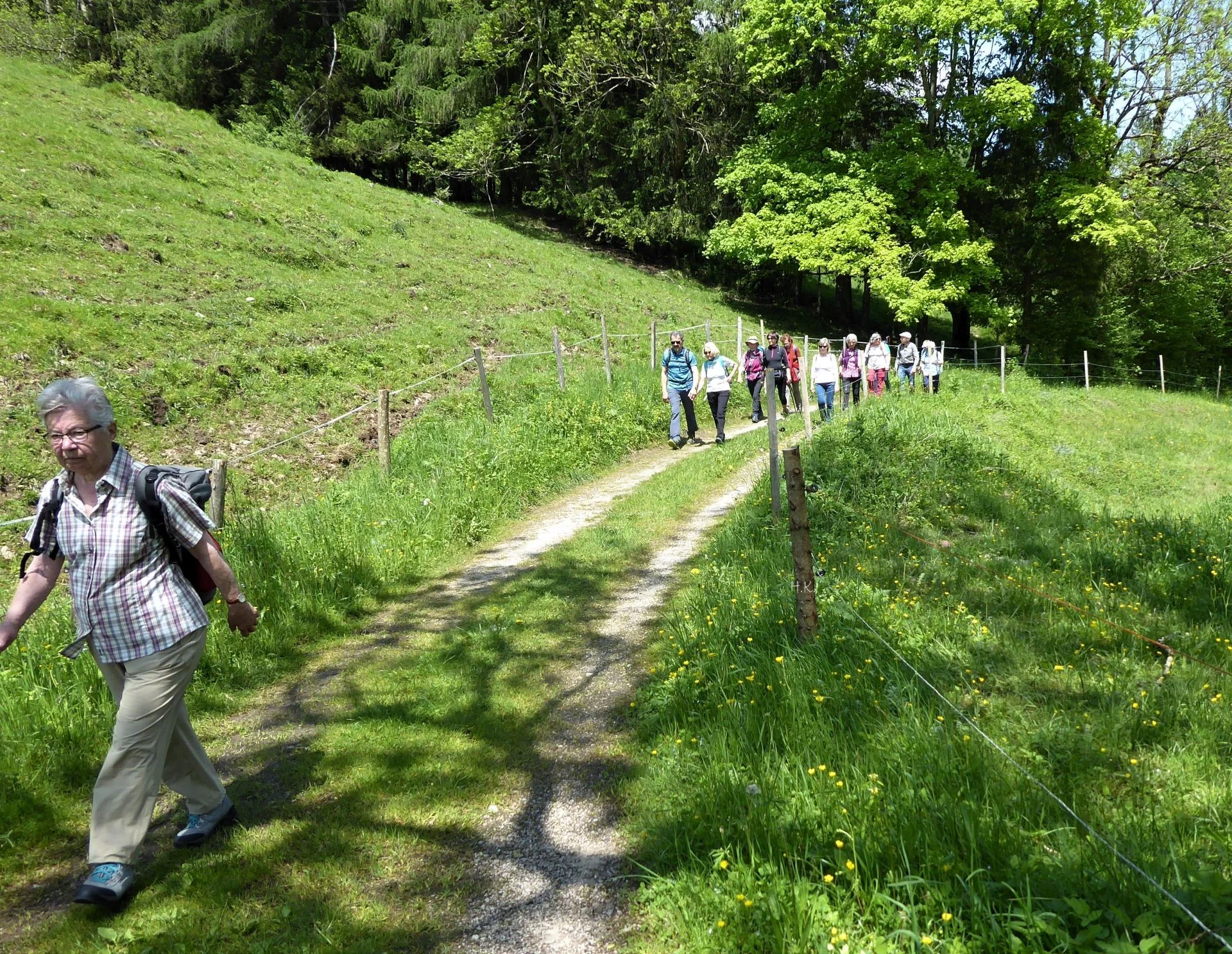 Auf der Sonnensite | © DAV Augsburg Senioren