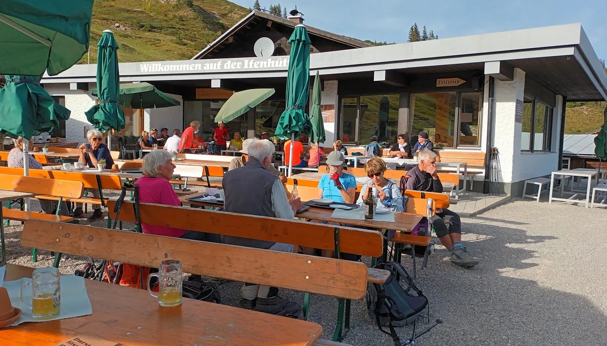 Einkehr auf der Ifenhütte | © DAV Augsburg Senioren