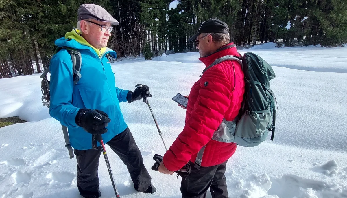Wir drehen lieber um | © DAV Augsburg Senioren