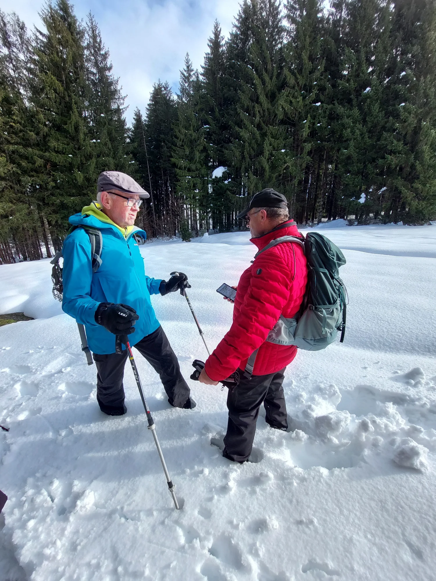 Wir drehen lieber um | © DAV Augsburg Senioren