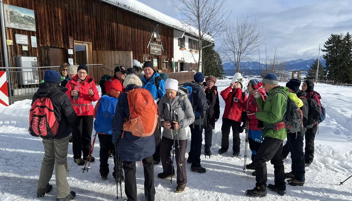 Eine kleine Stärkung | © DAV Augsburg Senioren