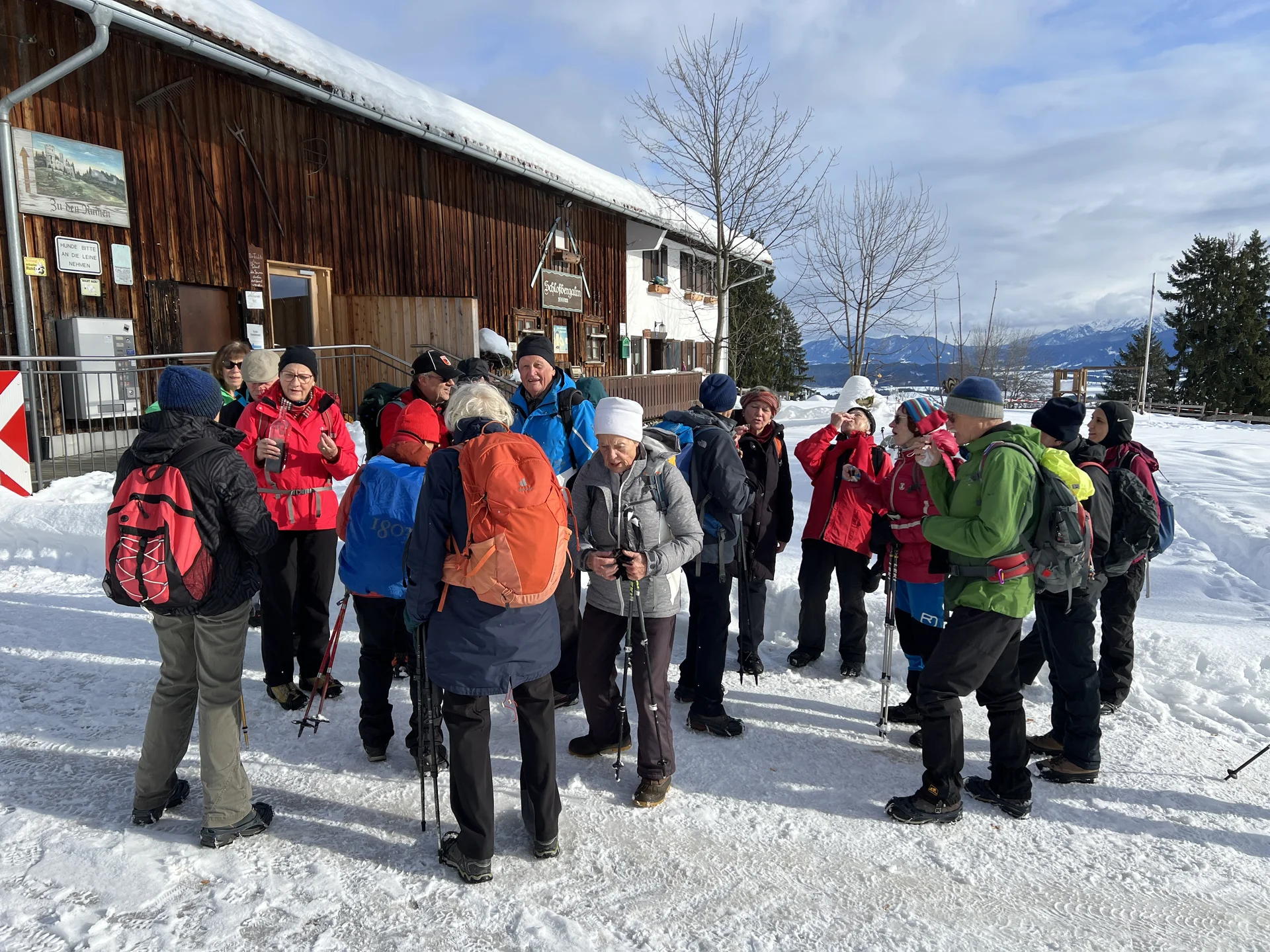 Eine kleine Stärkung | © DAV Augsburg Senioren