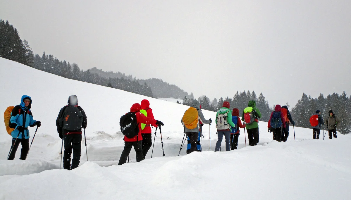 Kurz nach Rehbichl | © DAV Augsburg Senioren