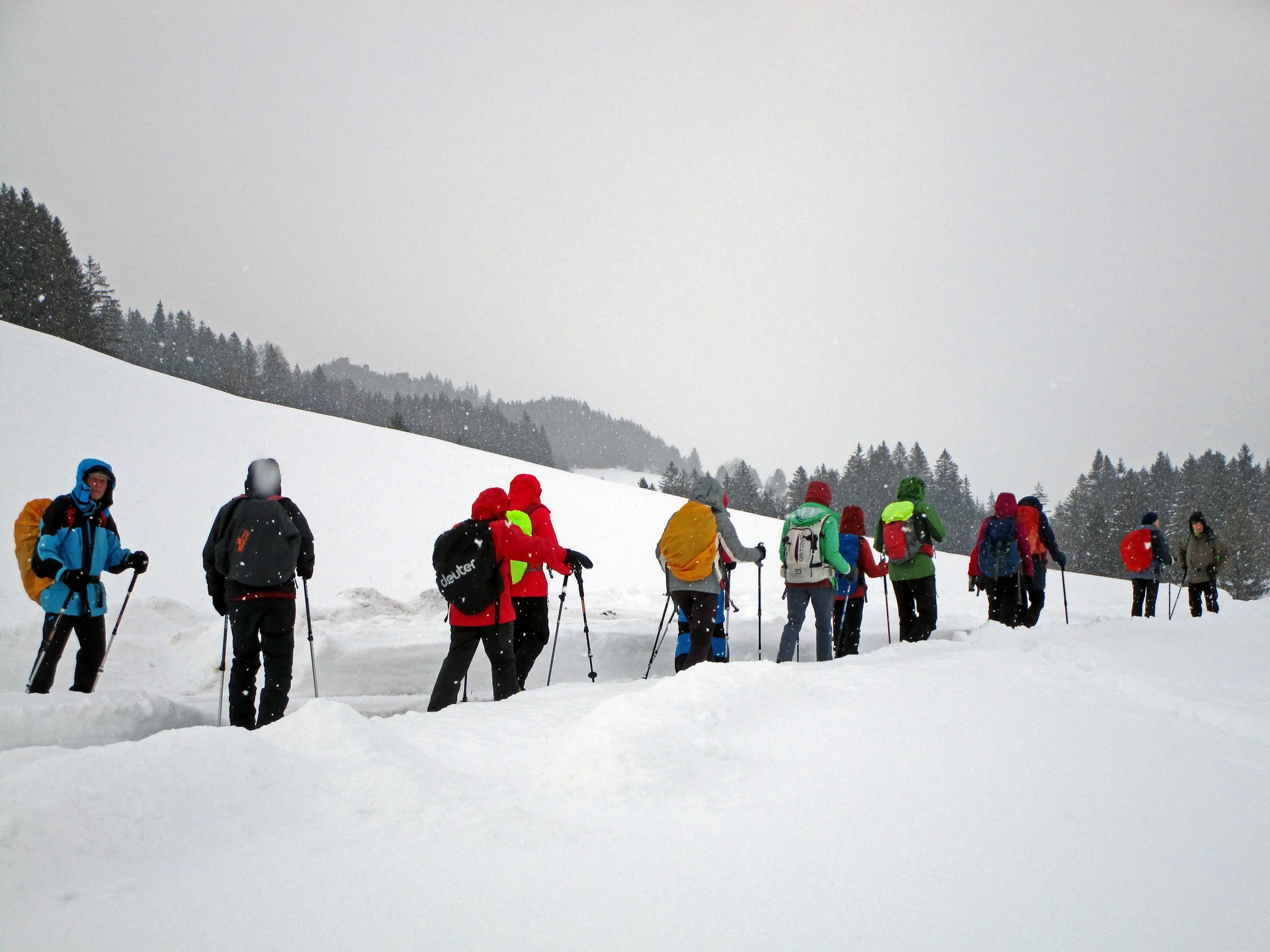 Kurz nach Rehbichl | © DAV Augsburg Senioren
