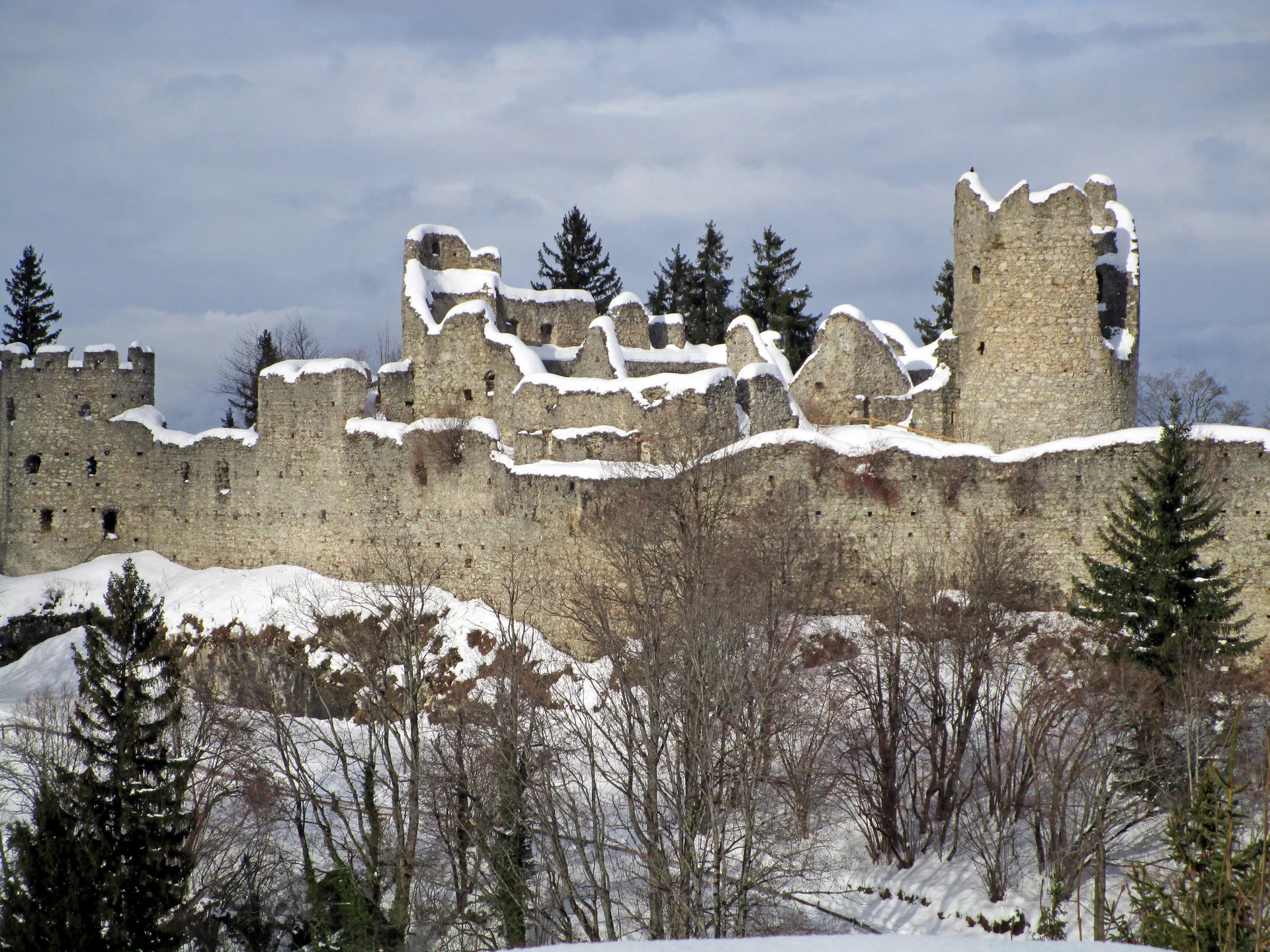 Ruine Freyberg | © DAV Augsburg Senioren