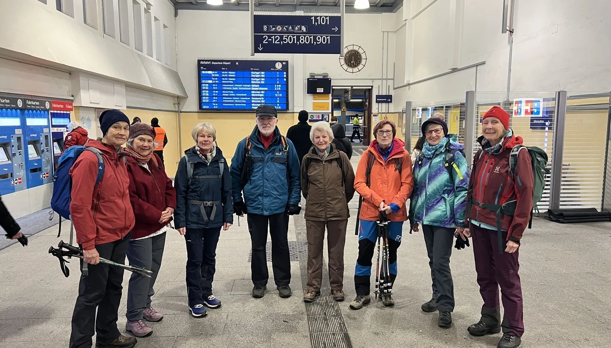 Treffpunkt Augsburg Hbf | © DAV Augsburg Senioren