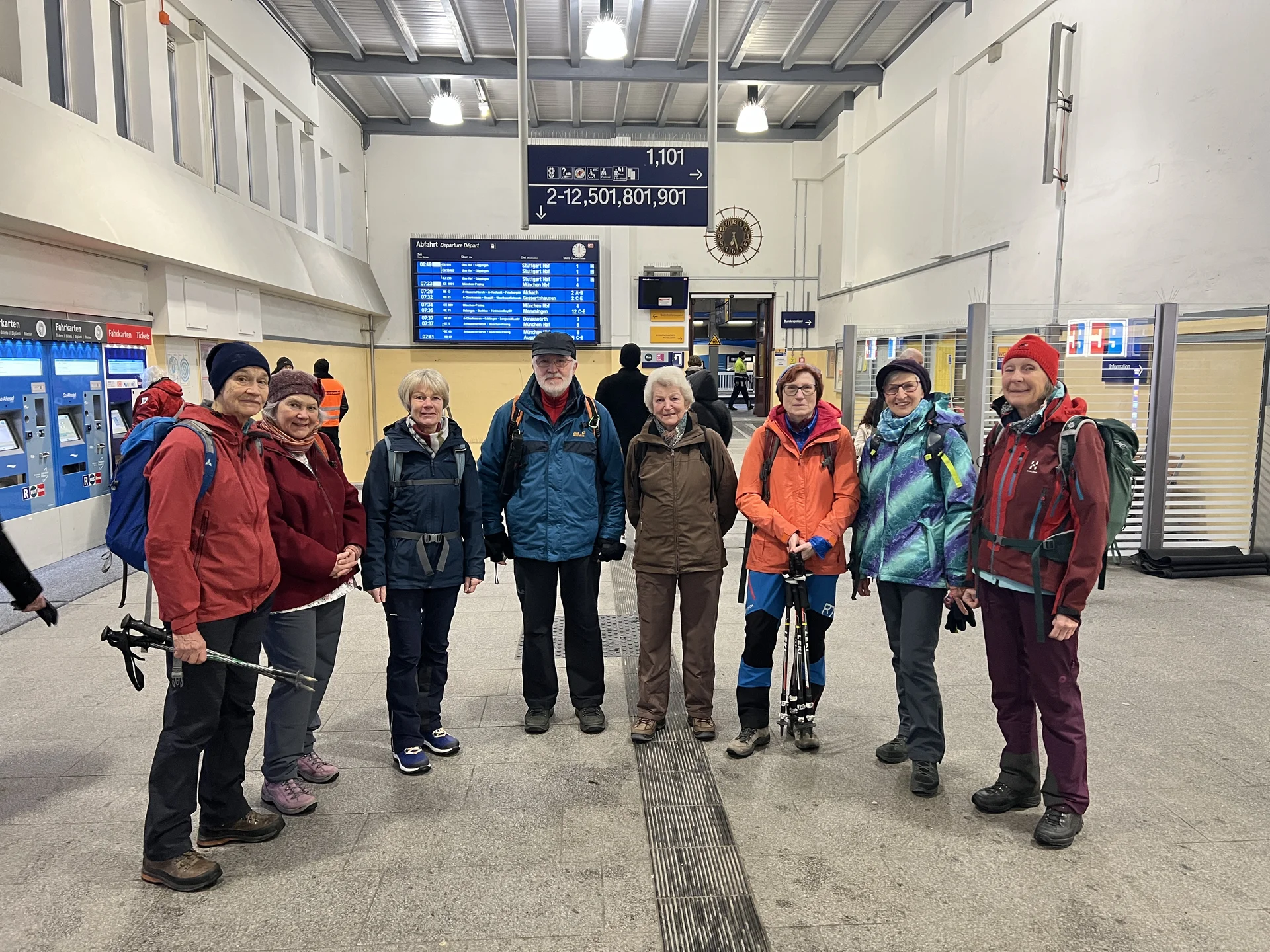 Treffpunkt Augsburg Hbf | © DAV Augsburg Senioren