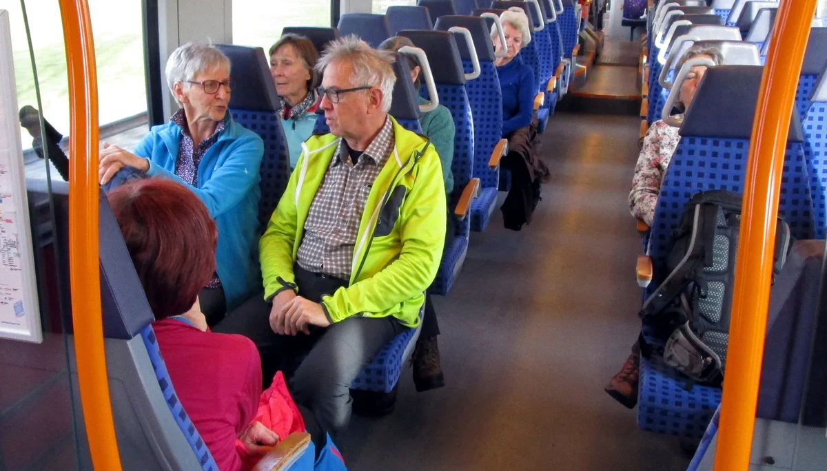 Werdenfelsbahn Richtung Garmisch | © DAV Augsburg Senioren