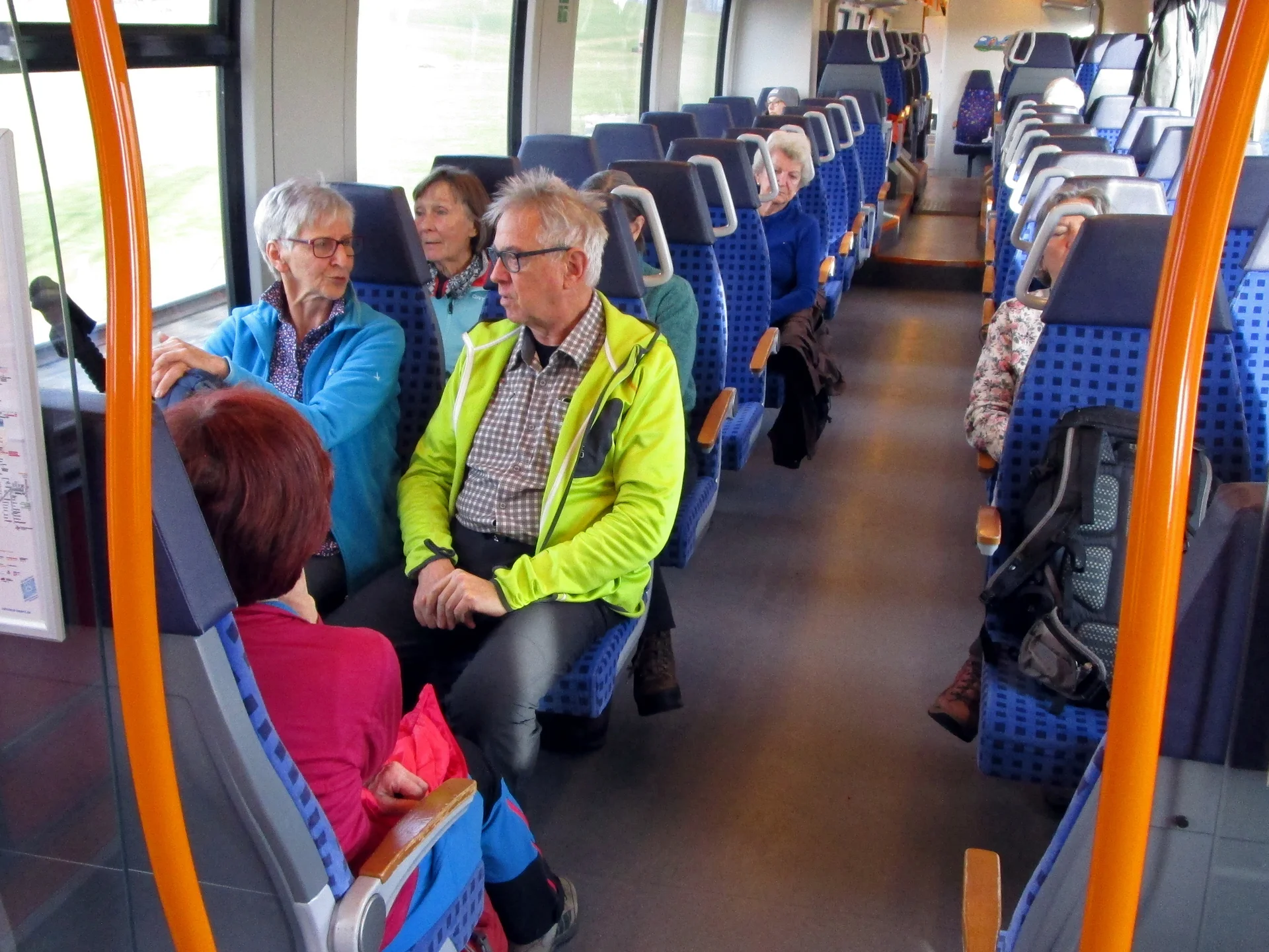 Werdenfelsbahn Richtung Garmisch | © DAV Augsburg Senioren