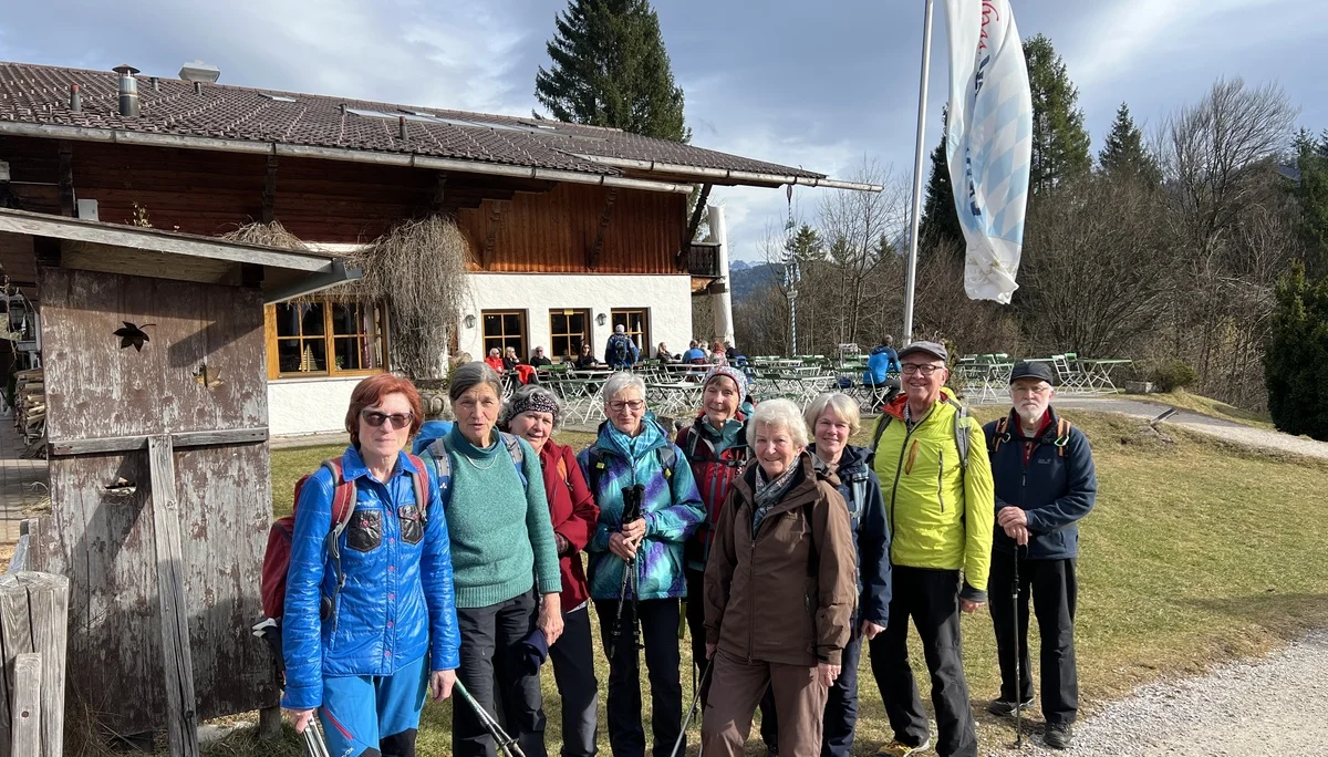 In der Februarsonne | © DAV Augsburg Senioren