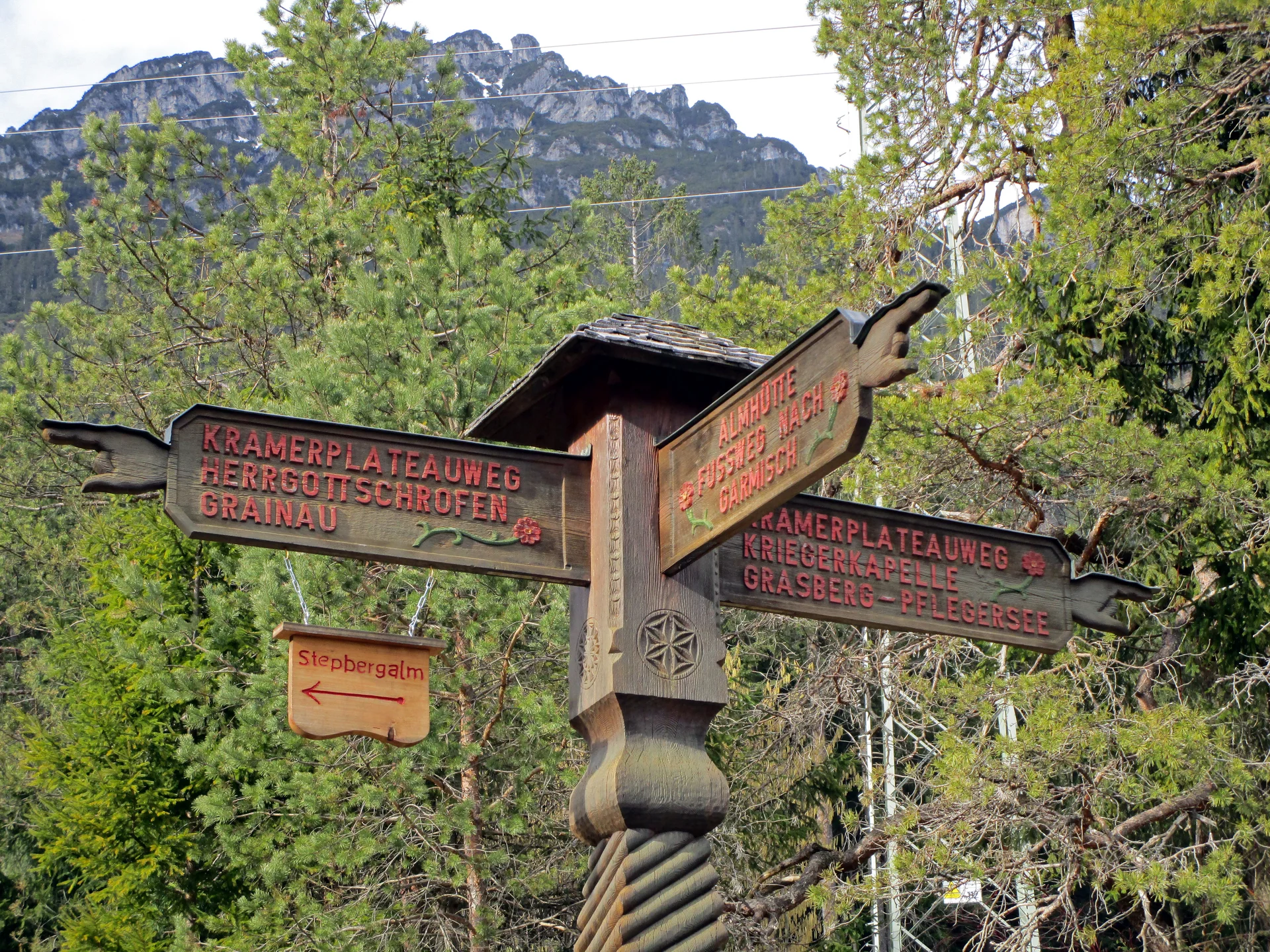 4 Km bis Bahnstation Untergrainau | © DAV Augsburg Senioren