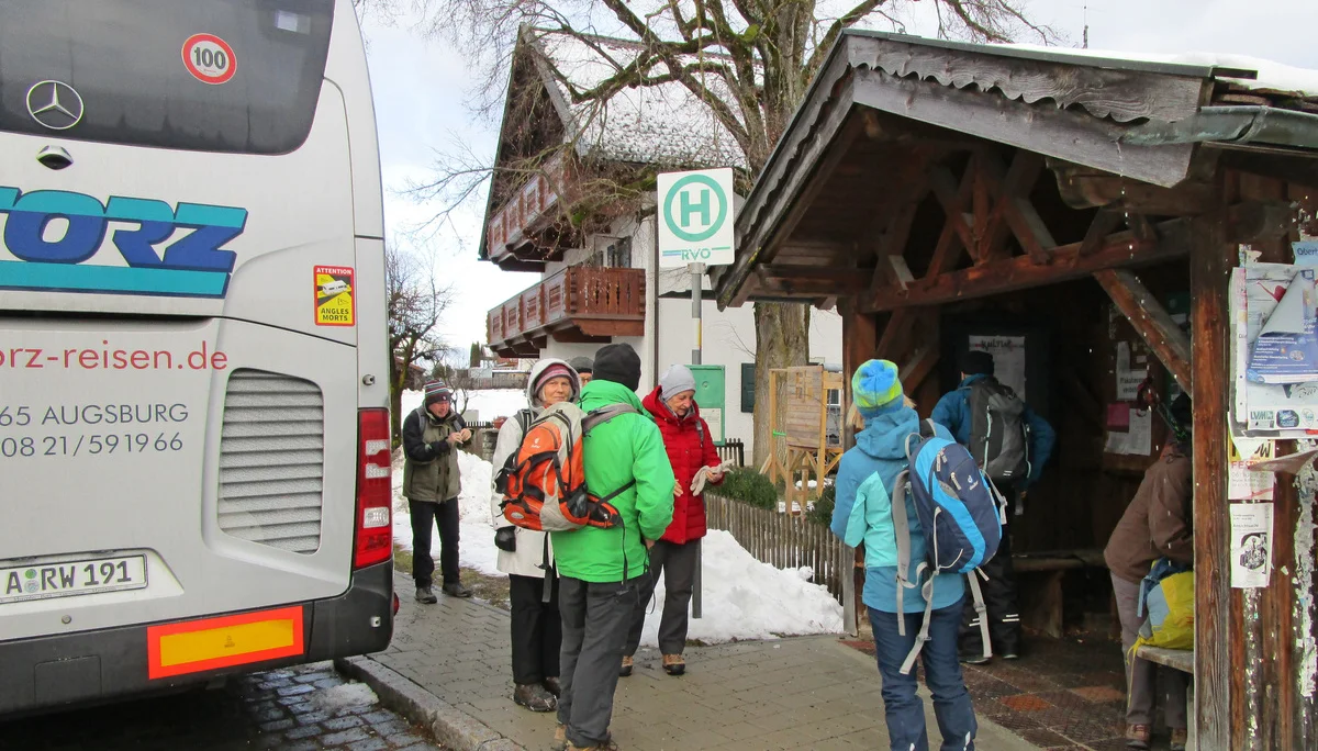 Wanderleiter Kurt führt die Gruppe C | © DAV Augsburg Senioren