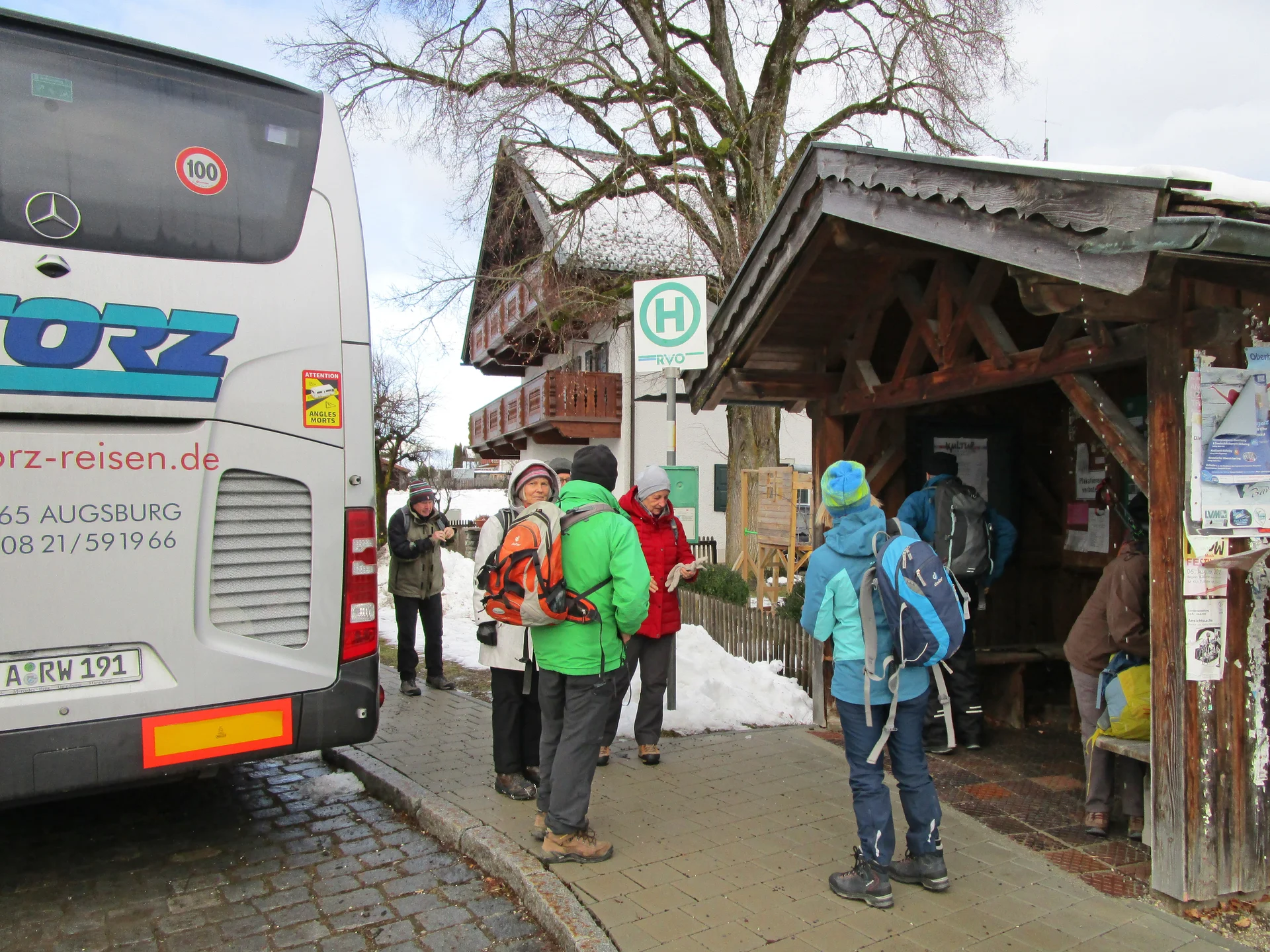 Wanderleiter Kurt führt die Gruppe C | © DAV Augsburg Senioren
